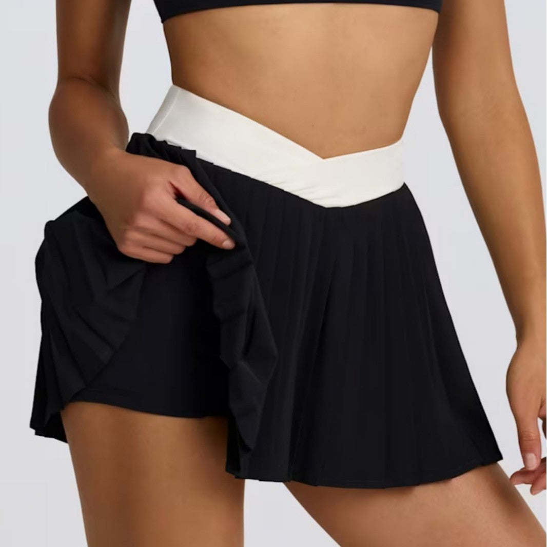 Endurance Chevron Duo: Bralette and Skort