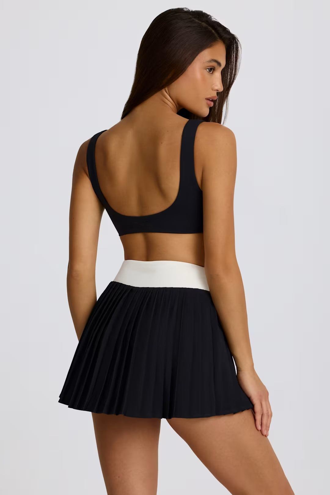 Endurance Chevron Duo: Bralette and Skort
