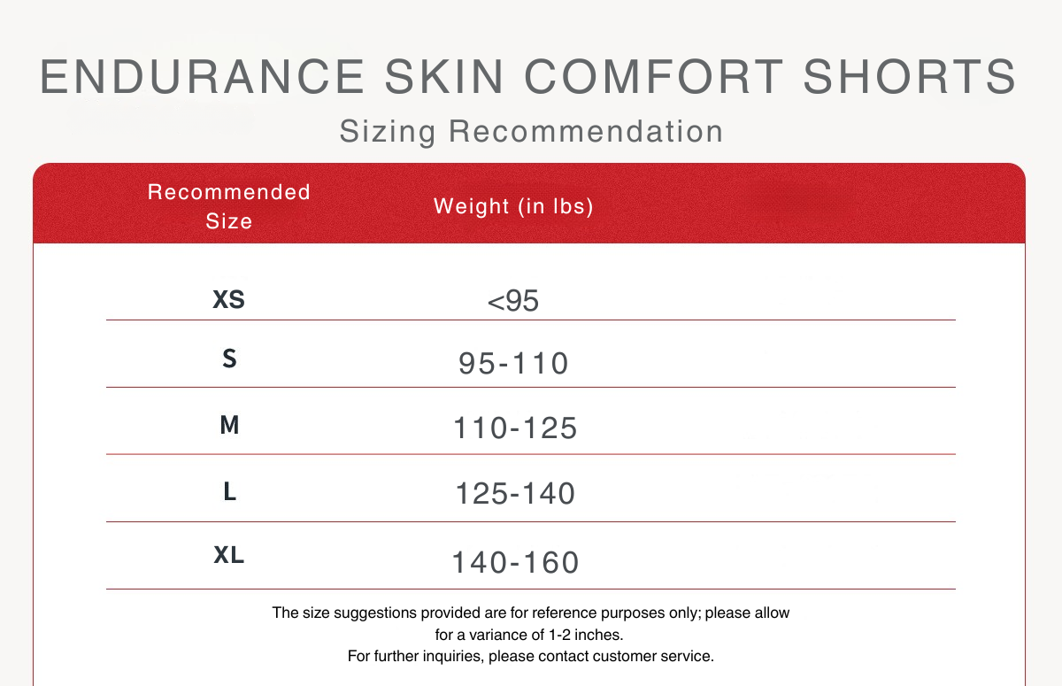 Endurance Skin Comfort Shorts